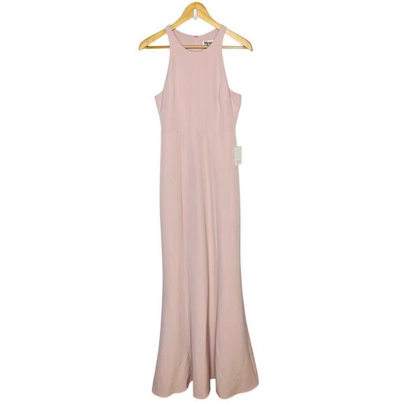 Show Me Your Mumu Chicago high neck halter long gown size Small NWT Vintage Rose - Picture 9 of 10